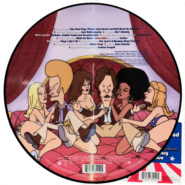Various - Beavis and Butthead Do America (1996) - New LP Record 2016 Geffen USA Picture Disc Vinyl - Soundtrack - Shuga Records