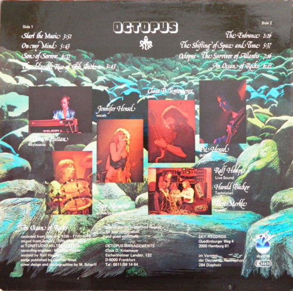 Octopus – An Ocean Of Rocks - Mint- LP Record 1978 Sky Germany Vinyl - Prog Rock / Krautrock - Shuga Records