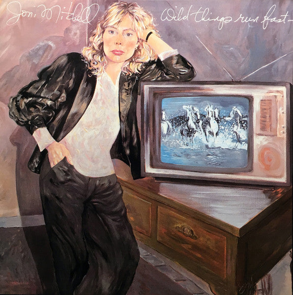 Joni Mitchell - Wild Things Run Fast - VG+ LP Record 1982 Geffen USA Vinyl - Pop Rock / Soft Rock - Shuga Records
