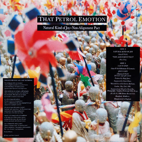 That Petrol Emotion – Natural Kind Of Joy - VG+ EP Record 1986 Demon UK Vinyl - Indie Rock / Pop Rock - Shuga Records