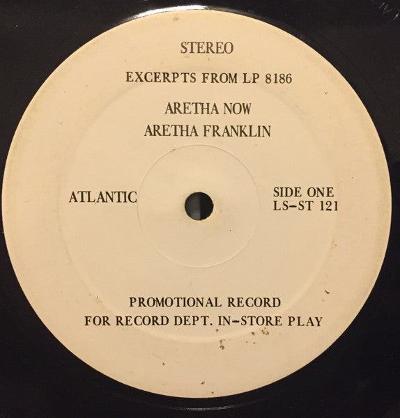 Aretha Franklin / The Rascals - Promotional LP For Record Department-In-Store-Play - VG+ LP Record 1968 Atlantic USA Promo Vinyl - Soul / R&B / Rock - Shuga Records