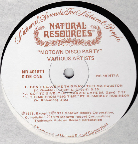 Various - Motown Disco Party - VG+ LP Record 1976 Motown USA Vinyl - Funk / Disco - Shuga Records