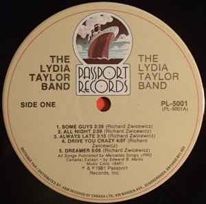 The Lydia Taylor Band - The Lydia Taylor Band - VG+ LP Record 1981 Passport Canada Vinyl - Rock / Power Pop - Shuga Records