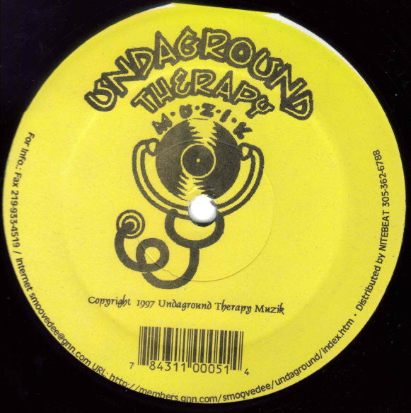 Roy Davis & Jay Juniel - Men From The Nile Pt. 2 - VG+ 12" Single Record 1997 Undaground Therapy Muzik USA Vinyl - Chicago House / Deep House - Shuga Records