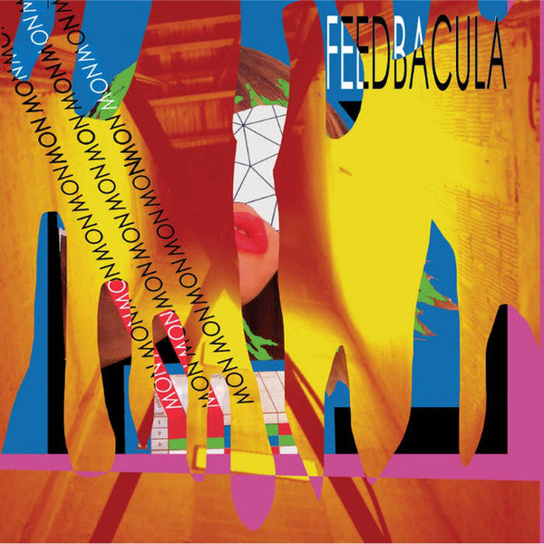 Feedbacula - Now - New LP Record 2014 Private Press USA Vinyl, Numbered, Hand Screened Cover & Sticker - Chicago Electronic / Noise / Rock - Shuga Records