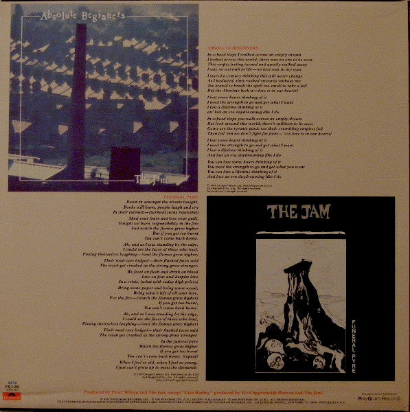 The Jam - The Jam - VG+ EP Record 1981 Polydor USA Viny - New Wave / Power Pop / Mod - Shuga Records