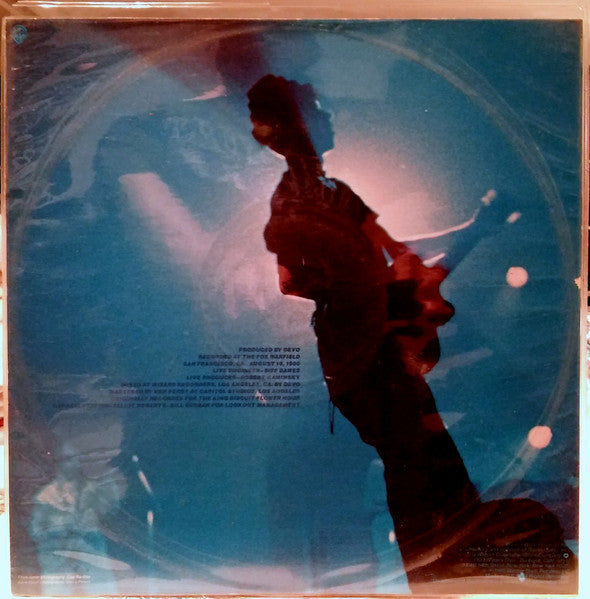Devo - Dev-O Live - VG+ EP Record 1981 Warner USA Original Vinyl - Pop Rock / New Wave - Shuga Records