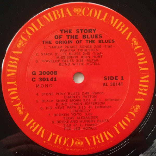 Various - The Story Of The Blues - Mint- 2 LP Record 1972 Columbia USA Vinyl - Blues / Chicago Blues / Piedmont / Delta / Texas / Country - Shuga Records