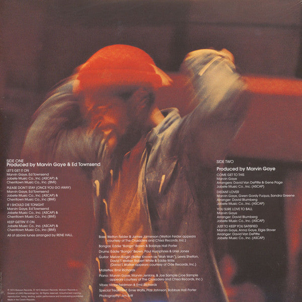 Marvin Gaye - Let's Get It On (1973) - VG+ LP Record 2016 Tamla Motown 180 gram Vinyl - Soul / Funk - Shuga Records