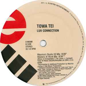 Towa Tei - Luv Connection - VG+ 12" Single Record 1995 Elektra USA Vinyl - House / Electro / Downtempo - Shuga Records