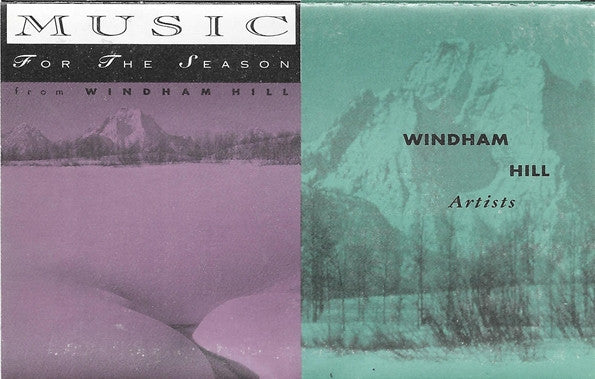 Windham Hill Artists - Music for the Season - New 1991 Windham Hill USA Tape - New Age / Jazz - Shuga Records