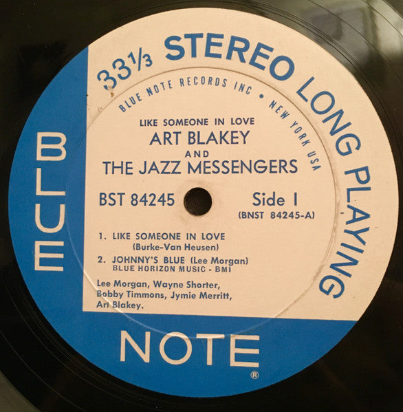 Art Blakey And The Jazz Messengers – Like Someone In Love - VG+ Lp Record 1967 USA Mono (VAN GELDER) Original Vinyl - Jazz / Hard Bop - Shuga Records