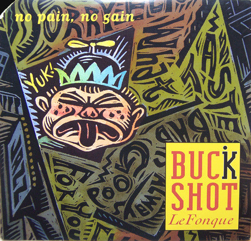 Buckshot LeFonque - No Pain, No Gain - VG+ 12" Single Record 1995 Columbia USA Vinyl - Hip Hop / Jazz - Shuga Records
