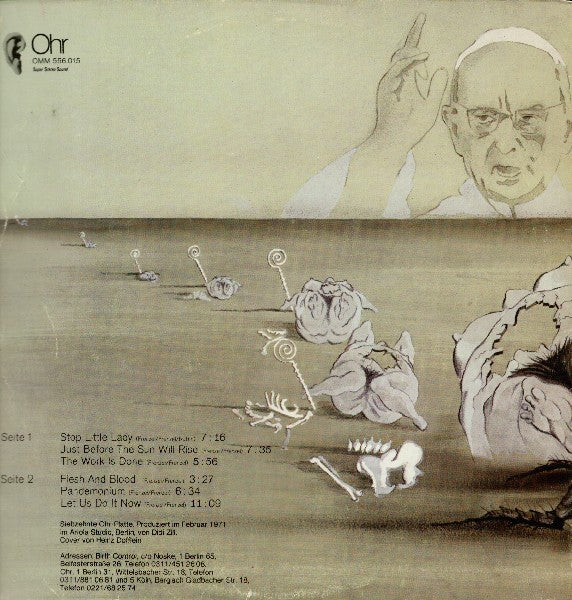Birth Control – Operation (1971) - Mint- LP Record 1973 Ohr Germany Vinyl - Prog Rock / Krautrock - Shuga Records