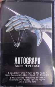 Autograph – Sign In Please - Used Cassette 1984 RCA Tape - Hard Rock - Shuga Records