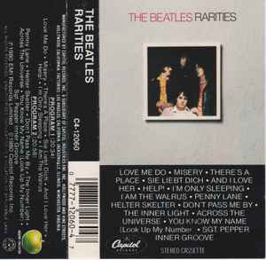 The Beatles – Rarities - Used Cassette 1992 Capitol Tape - Classic Rock