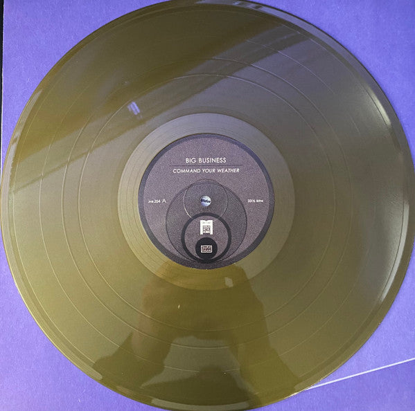 Big Business - Command Your Weather - Mint- LP Record 2016 Joyful Noise Gold Vinyl - Sludge Metal / Stoner Rock / Heavy Metal - Shuga Records