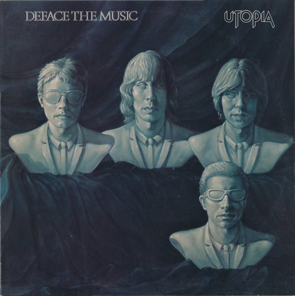 Utopia - Deface The Music New LP Record 1980 Bearsville USA Original Vinyl - Pop Rock / Art Rock - Shuga Records