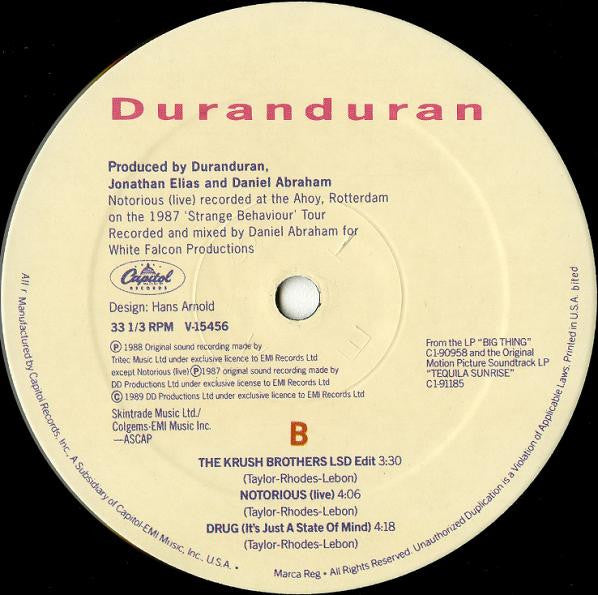 Duran Duran - Do You Believe In Shame? - Mint- 12" EP Record 1989 Capitol USA Vinyl - Pop Rock / Synth-pop - Shuga Records