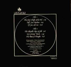 Octopus – The Boat Of Thoughts - VG+ LP Record 1977 Sky Germany Vinyl - Prog Rock / Krautrock