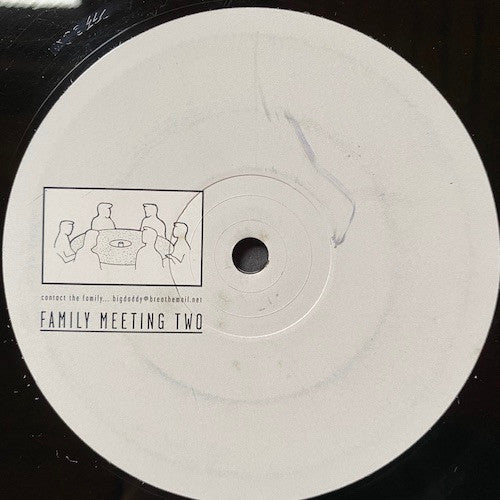 The Cartridge Family - Family Meeting Two - VG+ 12" Single Record 2000 Subvert UK Vinyl - Techno / Tech House - Shuga Records