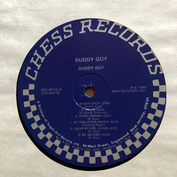 Buddy Guy - Buddy Guy - VG+ LP Record 1984 Chess USA Vinyl - Chicago Blues / Electric Blues - Shuga Records