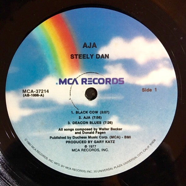 Steely Dan - Aja (1977) - VG+ LP Record 1981 MCA USA Vinyl - Rock / Jazz-Rock - Shuga Records