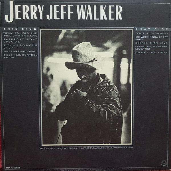 Jerry Jeff - Contrary To Ordinary - Mint- LP Record 1978 MCA USA Vinyl - Country / Country Rock - Shuga Records