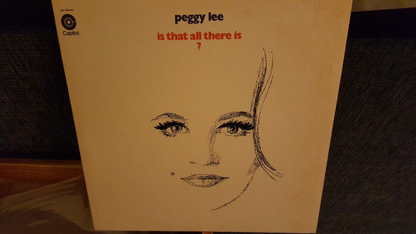 Peggy Lee - Is That All There Is? (1969) - Mint- LP Record 1976 Capitol USA Club Edition - Jazz Vocal - Shuga Records