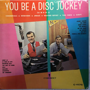 Various – You Be A Disc Jockey - VG LP Record 1964 Cameo USA Vinyl - Spoken Word / Monolog