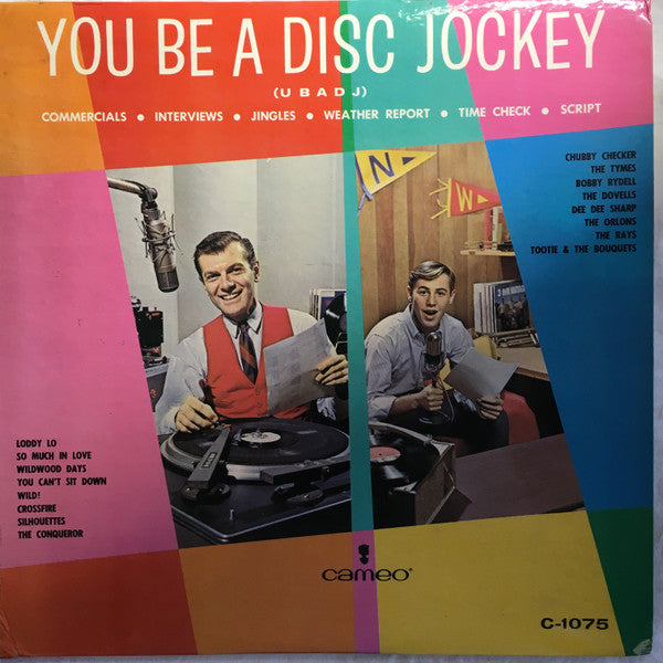 Various – You Be A Disc Jockey - VG LP Record 1964 Cameo USA Vinyl - Spoken Word / Monolog - Shuga Records