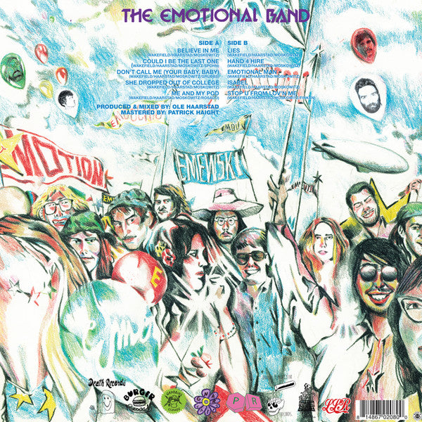 Emotional (4) – Ahh…The Name Is Emotional, Baby! LP Record 2016 Grabbing Clouds Burger Vinyl - Rock / Indie Rock - Shuga Records