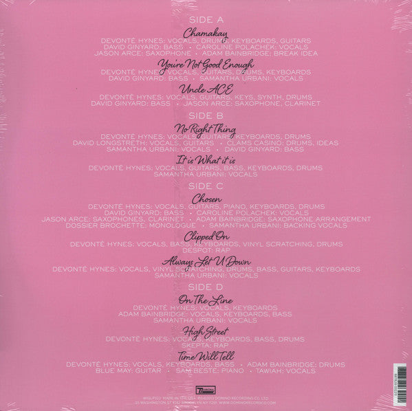 Blood Orange - Cupid Deluxe (2013) - Mint- (VG+ cover) 2 LP Record 2013 Domino Vinyl, Insert & Download - Contemporary R&B / Soul / Pop
