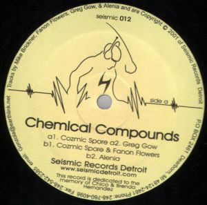 Various - Chemical Compounds - New 12" Single Record 2001 Seismic Records Detroit Vinyl - Techno - Shuga Records