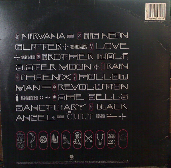 The Cult - Love - VG+ LP Record 1985 Sire USA Vinyl - Alternative Rock / Goth Rock - Shuga Records