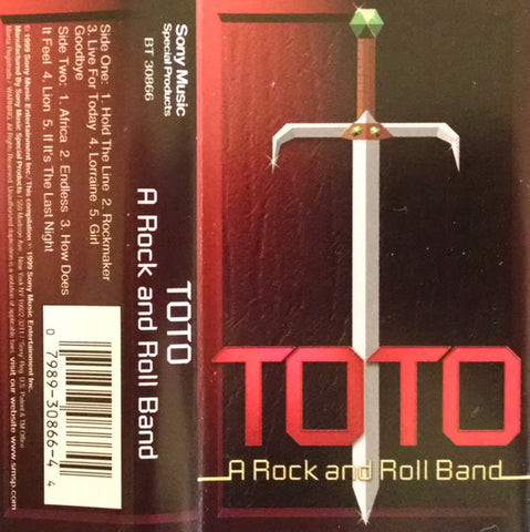 Toto - A Rock And Roll Band - Used Cassette 1999 Sony Tape - Rock
