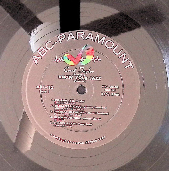 Donald Byrd / Gigi Gryce / Oscar Pettiford / Kenny Clarke / Mundell Lowe / Jimmy Cleveland - Creed Taylor Presents Know Your Jazz - Near Mint- LP Record 1956 ABC-Paramount USA Original Vinyl - Jazz / Bop / Hard Bop - Shuga Records