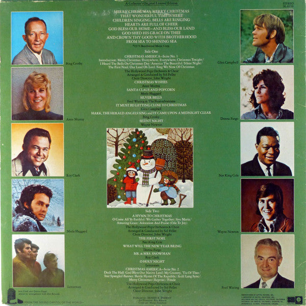 Various ‎– Christmas America Album Two - Mint- LP Record 1974 Capitol USA Vinyl - Holiday / Pop / Jazz - Shuga Records