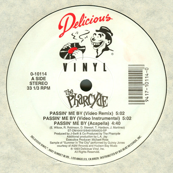 The Pharcyde - Passin' Me By / Pork' - VG 12