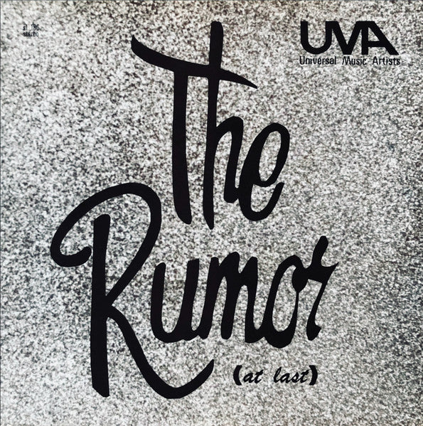 The Rumor - At Last - Mint- LP Record 1970s USA Universal Music Artists Private Press Vinyl - Jazz-Funk / Soul- Pop / Latin - Shuga Records