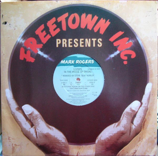Mark Rogers – 3 Steps In The House Of Tricks - VG+ 12" Single Record 1989 Freetown Inc UK Vinyl - House / Garage House - Shuga Records