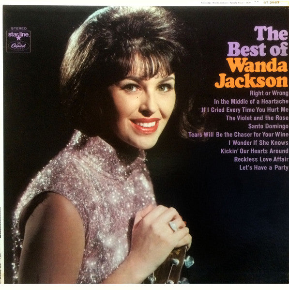 Wanda Jackson - The Best Of Wanda Jackson - VG+ LP Record 1968 Capitol USA Vinyl - Country / Rockabilly / Country Rock - Shuga Records