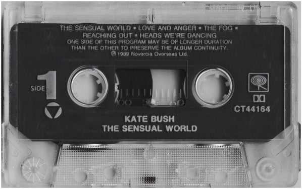 Kate Bush - The Sensual World - Mint- Cassette 1989 Columbia USA Tape - Pop Rock / Art Rock - Shuga Records