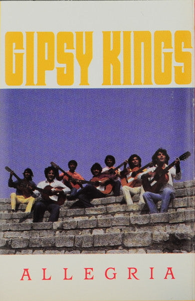 Gipsy Kings - Allegria - Mint- Cassette 1988 Elektra Tape - Latin Guitar - Shuga Records