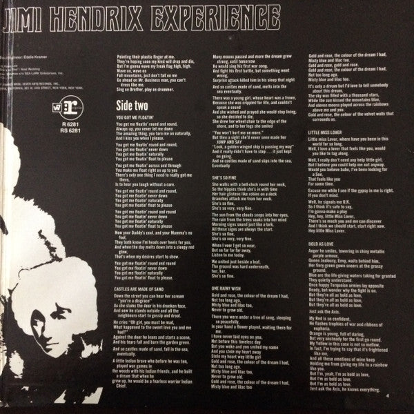 The Jimi Hendrix Experience - Axis: Bold As Love (1968) - Mint- LP Record 1979 Reprise USA Vinyl - Psychedelic Rock / Blues Rock - Shuga Records