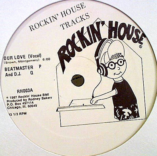 Beatmaster P And D.J. Q - Our Love - VG 12" Single Record 1987 Rockin' House USA Vinyl - Chicago House - Shuga Records
