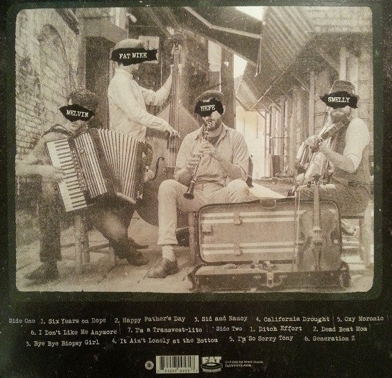 NOFX - First Ditch Effort - Mint- LP Record 2016 Fat Wreck Chords Black Vinyl & Download - Punk Rock / Pop Punk / Hardcore - Shuga Records