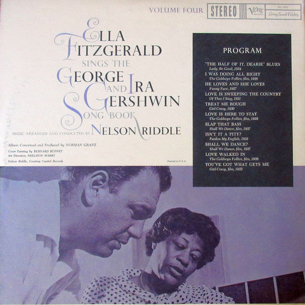 Ella Fitzgerald - Sings The George And Ira Gershwin Songbook Vol. 4 - New LP Record 1959 Verve USA Original Press RARE Vinyl - Jazz / Soul-Jazz - Shuga Records