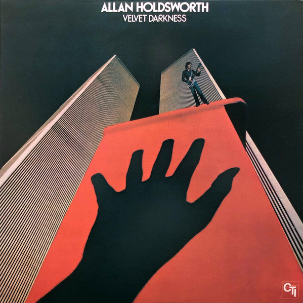 Allan Holdsworth - Velvet Darkness - VG+ LP Record 1976 CTI USA Vinyl - Jazz / Jazz-Rock - Shuga Records