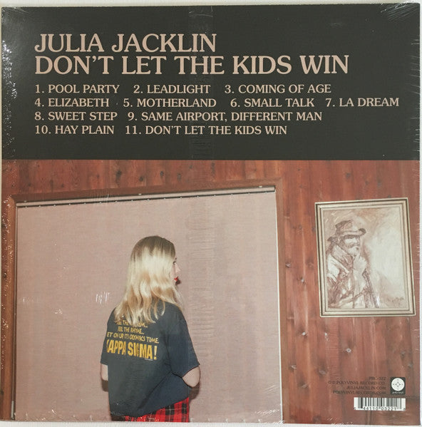 Julia Jacklin ‎– Don't Let The Kids Win - New LP Record 2016 Polyvinyl Blue 180 GRAM Vinyl & Download - Indie Rock / Folk Rock